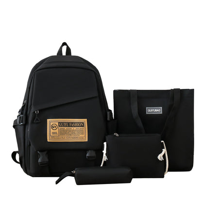 Mochila simple para estudiantes de gran capacidad. 