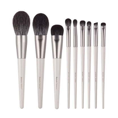 White Fox 9-Piece Makeup Brush Set