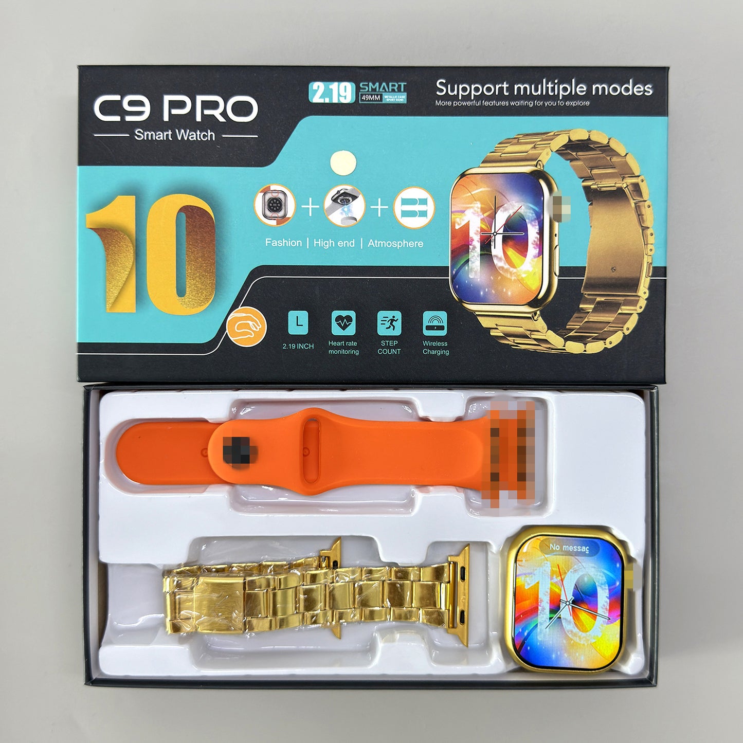 S9 Dynamic Island Bluetooth Calling Men's Sports Watch