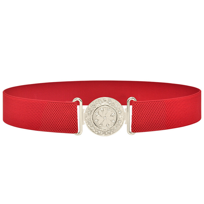 Stretch Flower Belt Fashion