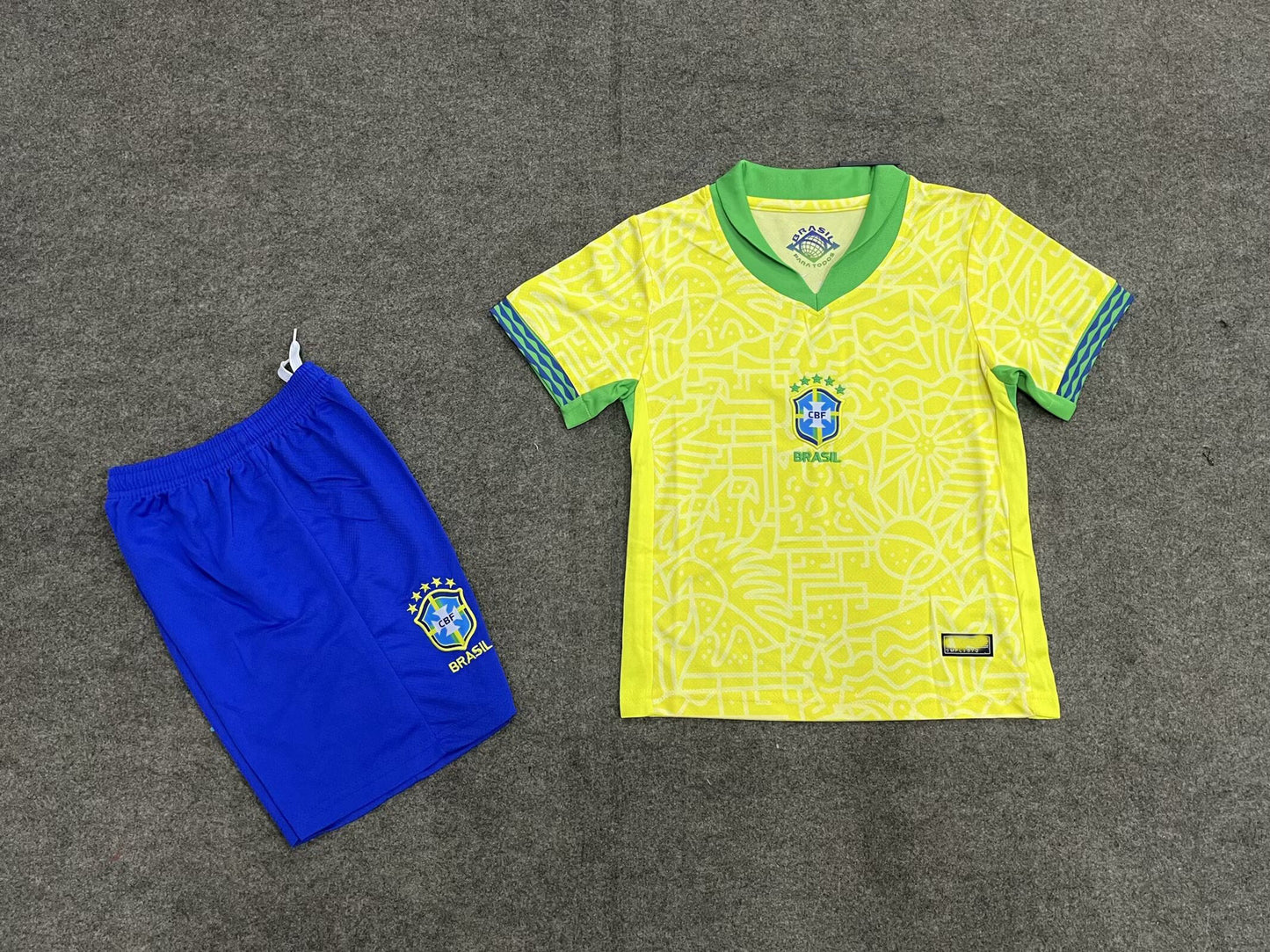 24-25 Portugal Brazil Mexico Italy France Argentina Kids Soccer Jersey
