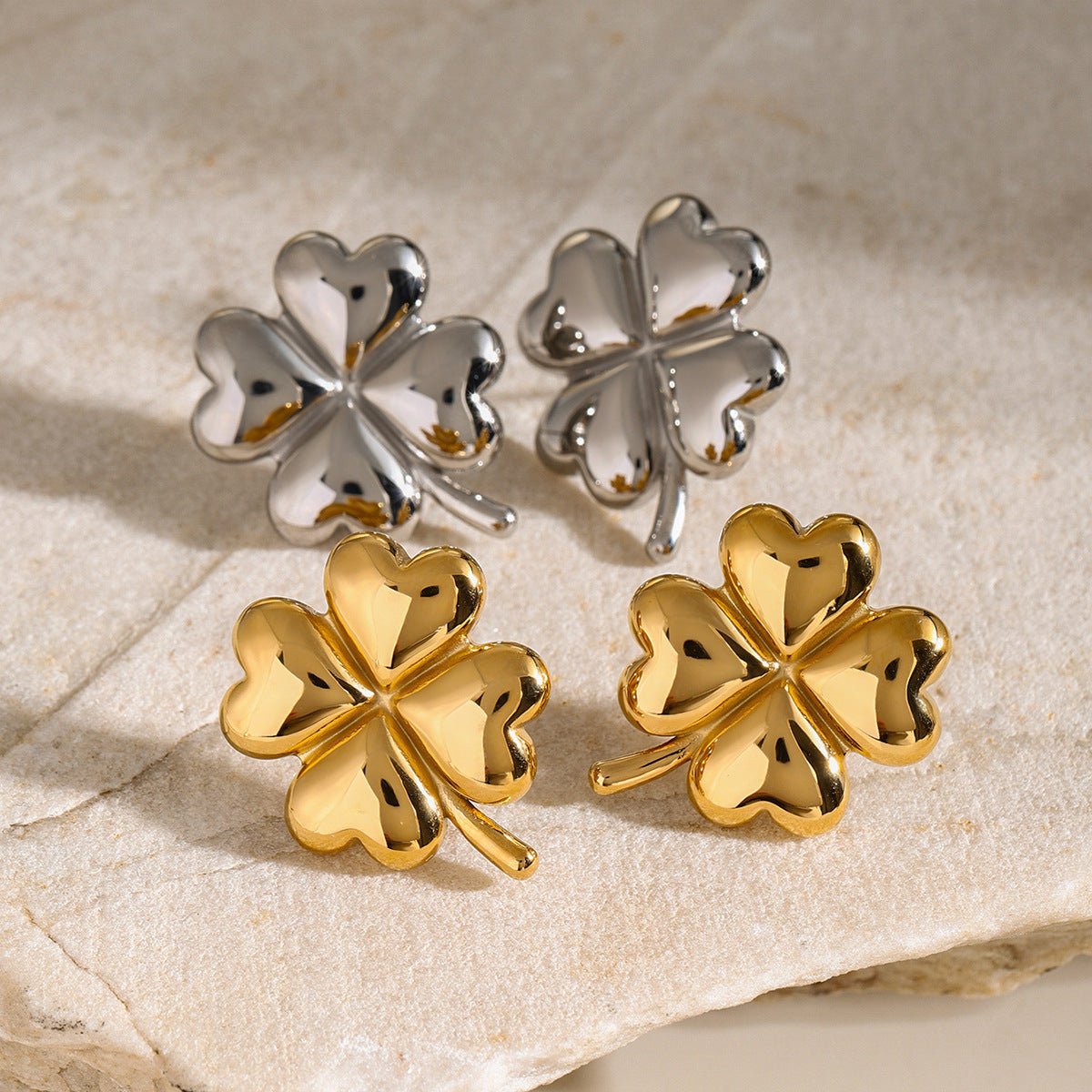Four Leaf Clover Earrings