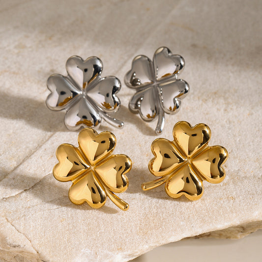 Four Leaf Clover Earrings