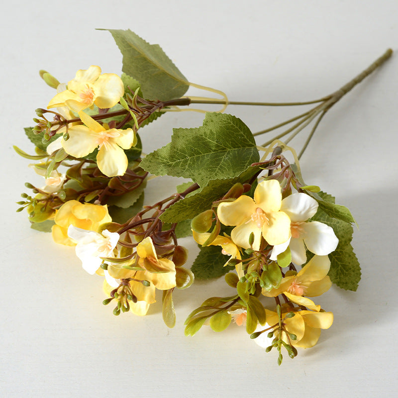 Artificial flower bunch wild hydrangea