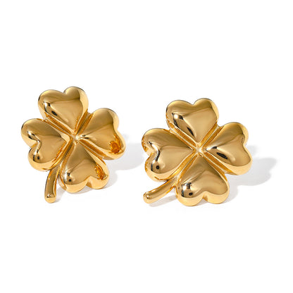 Four Leaf Clover Earrings