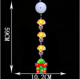 Halloween Christmas Series Suction Cup Lights Ladder Lights