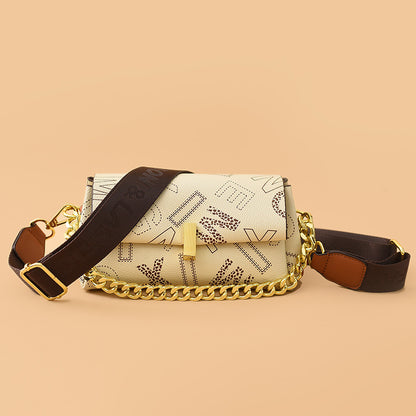 Shoulder strap chain shoulder messenger bag