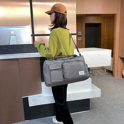 Dry and wet separation storage bag travel bag