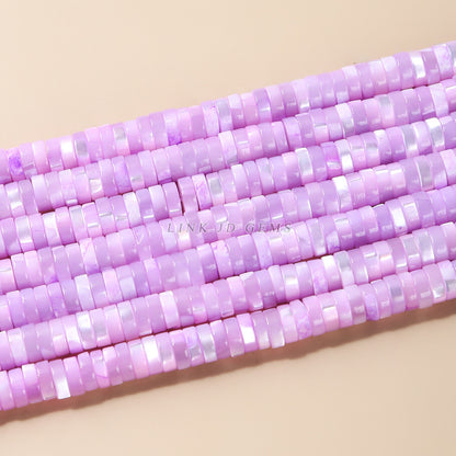 2 * 6Mm multi-color horseshoe snail shell right angle round piece loose beads