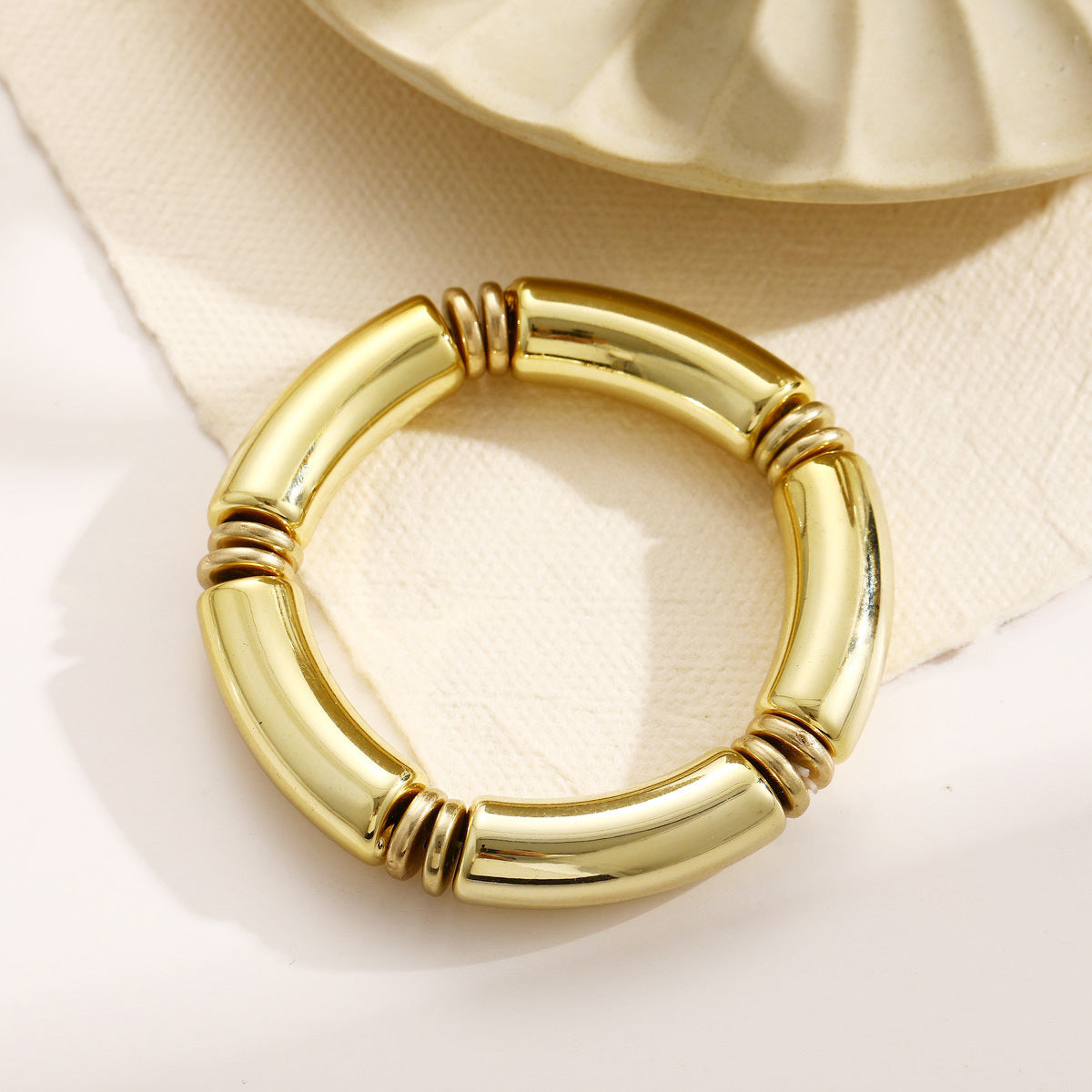 Multi-Layer Round Beaded Bracelet