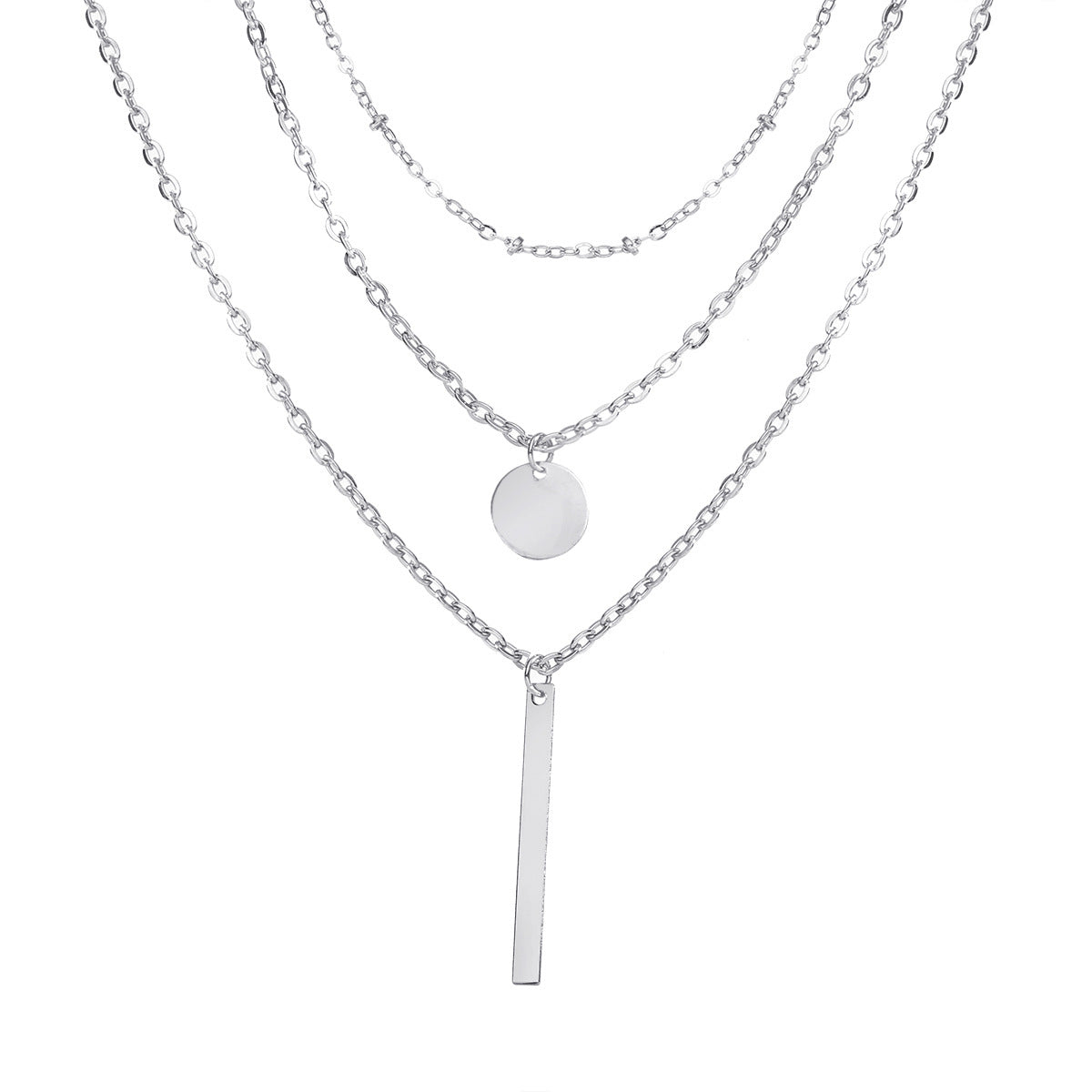 Multi-Layer Sequin Necklace