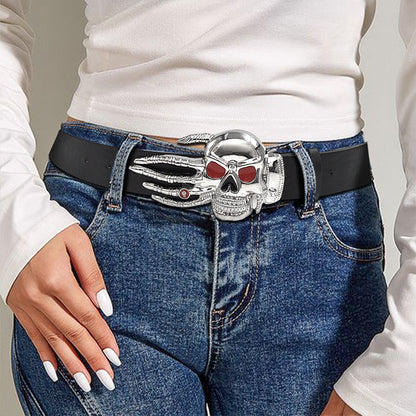 Skull Belt Punk Style