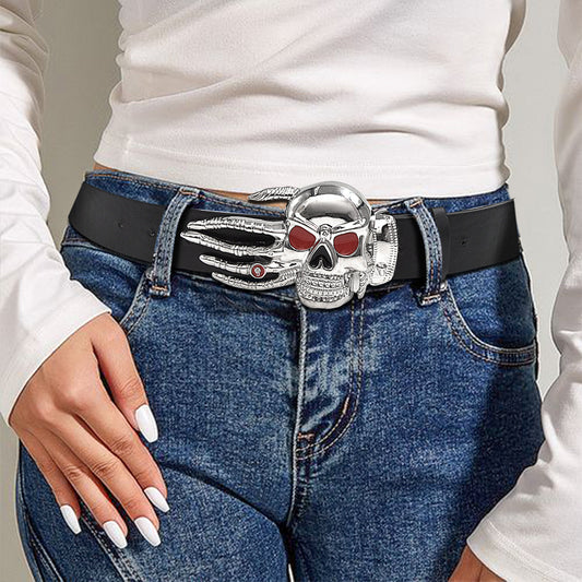 Skull Belt Punk Style