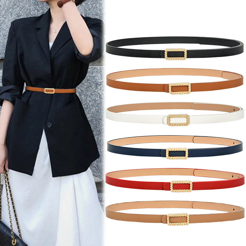 Small Black Retro Belt
