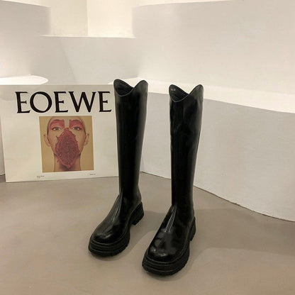 Boots Women's White Knight Boots