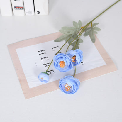 Artificial flower four-headed tea flower lotus