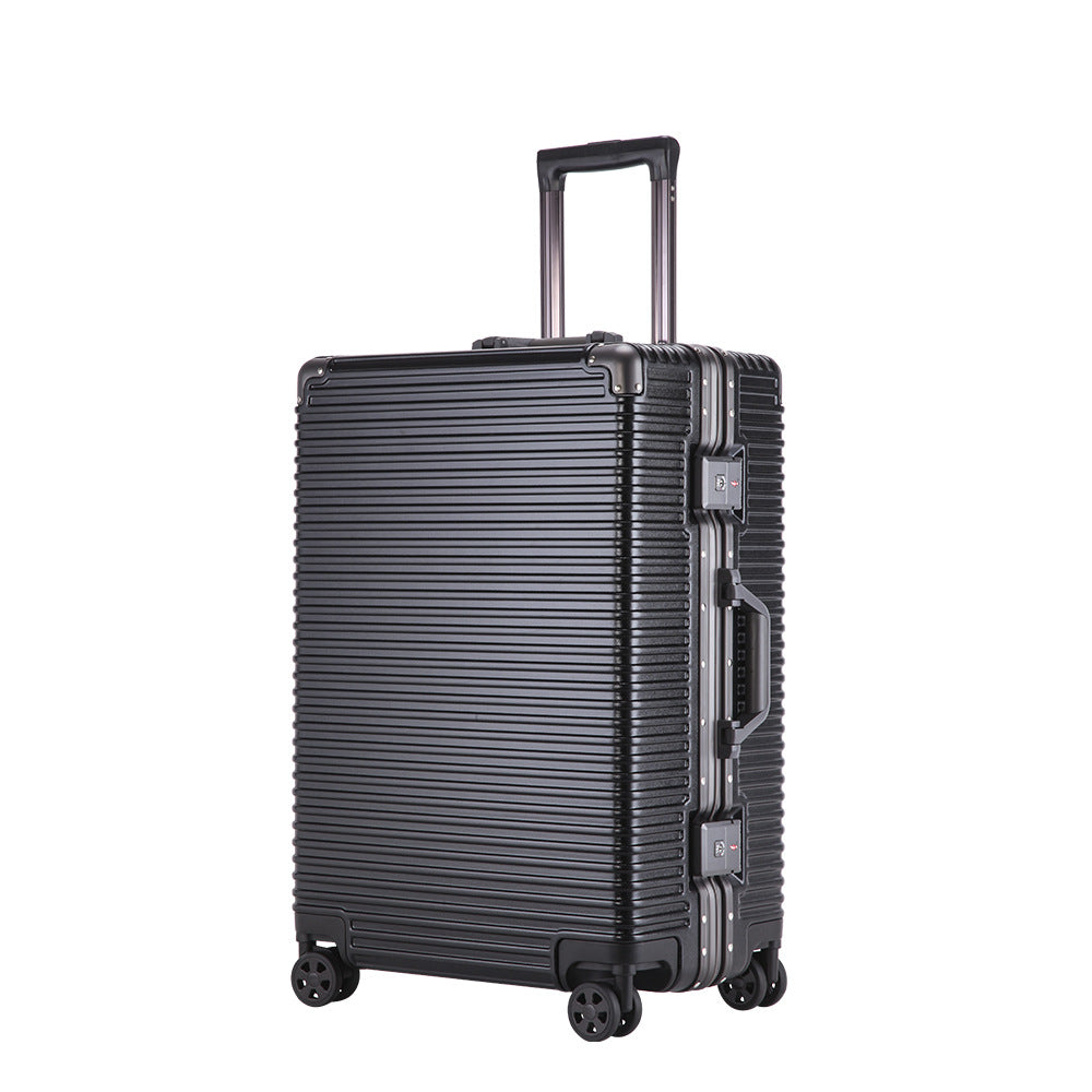 Retro trolley case luggage