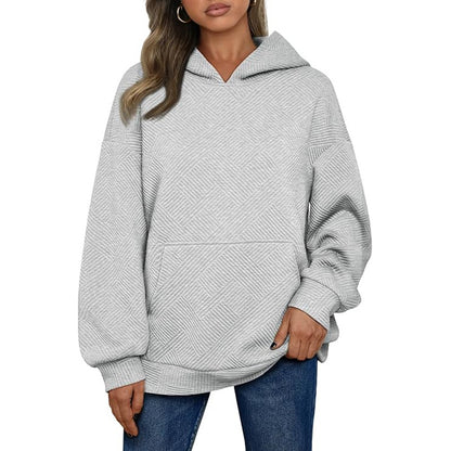 Hooded pocket sweatshirt