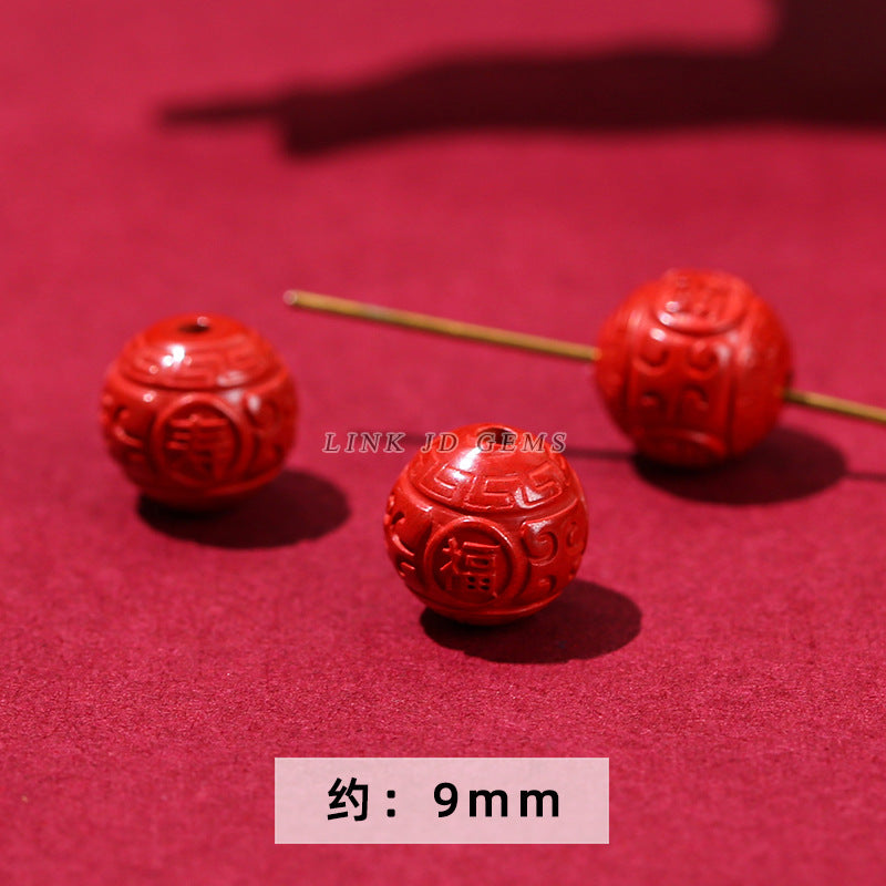 Emperor Sand Carving Accessories Lotus Pixiu Loose Beads