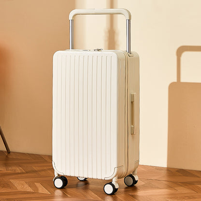 Handheld wide trolley suitcase