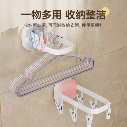 Foldable No-Drill Clothes Drying Rack