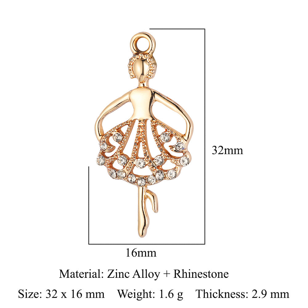 5 pcs/pack, eye snake cross, leaf alloy pendant.