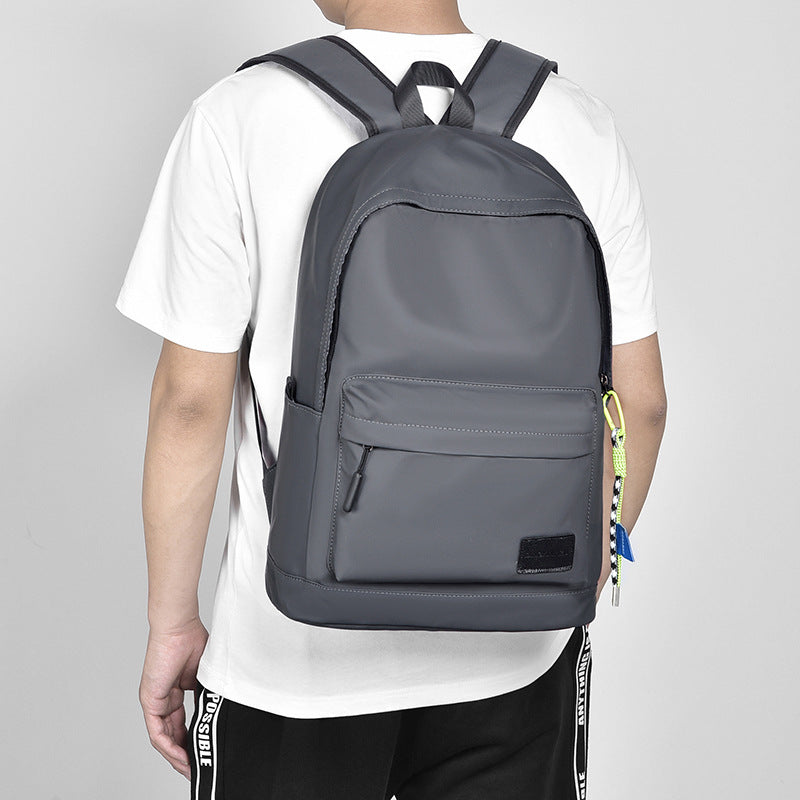 Casual rechargeable backpack men