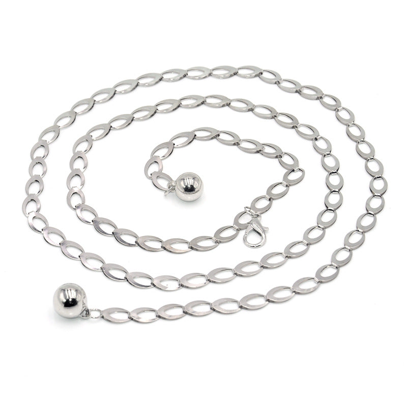 Punk thin chain trouser chain metal waist chain