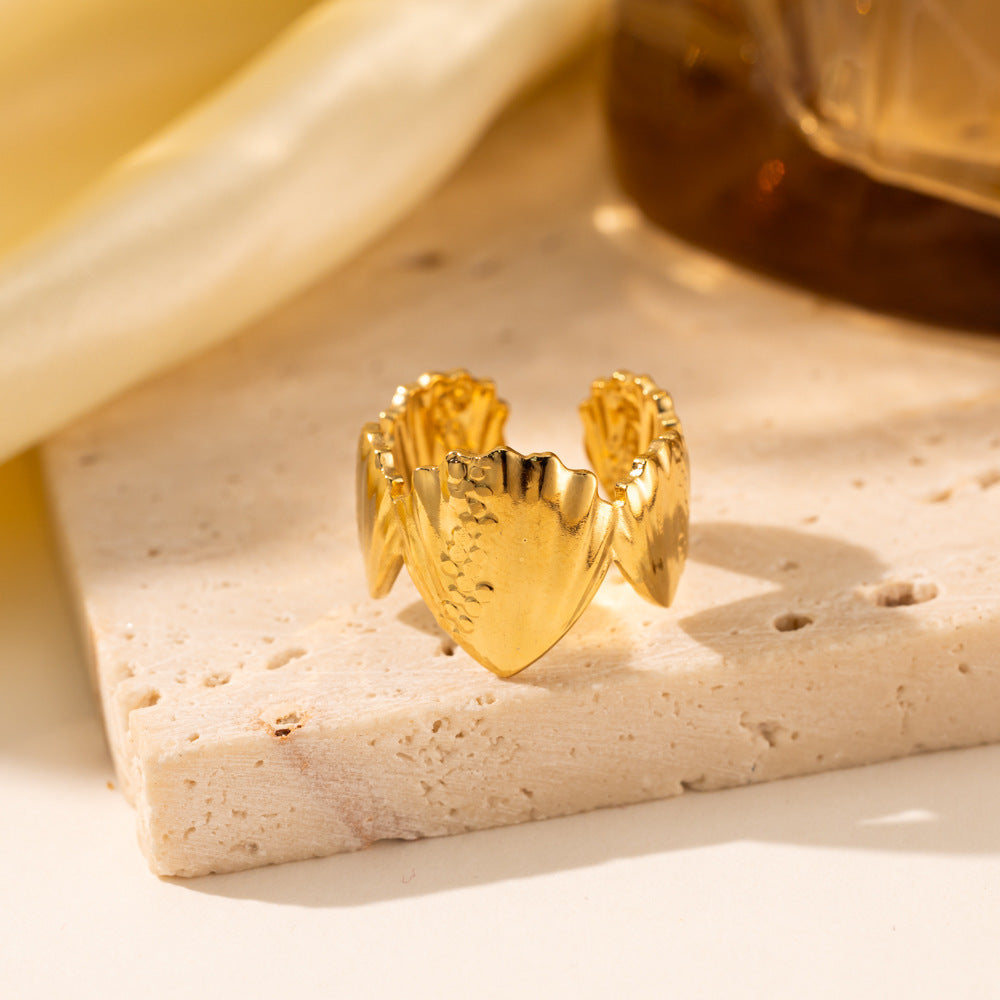 Titanium Steel Shell Ring