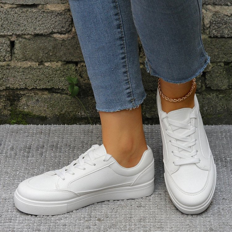 Fashion classic white shoes