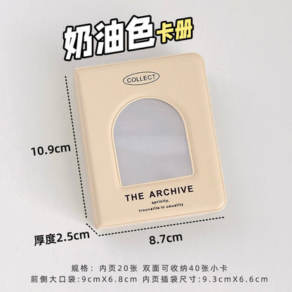 Card Holder, One-Grid, Star-Fan Mini Album