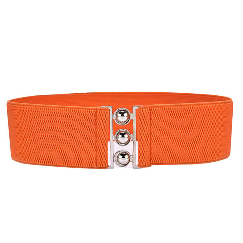 Easy buckle close-fitting elastic waist chain