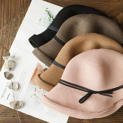 Sombrero de sol plegable retro 