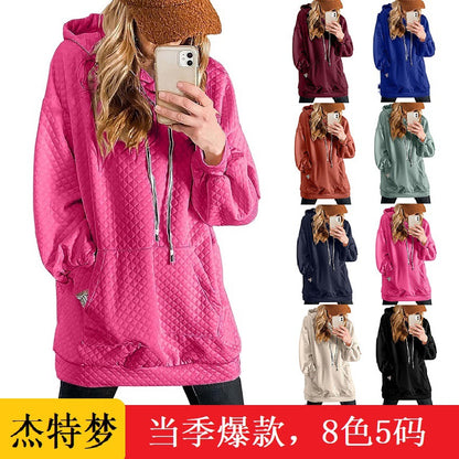 Hooded Loose Long Sleeve Sweater