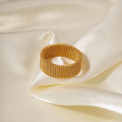 16K Gold Plated Closed Ring