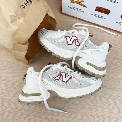 Thick sole height increasing casual women's sports shoes