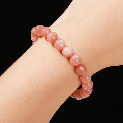 Sunstone Bracelet Orange Moonlight Beads