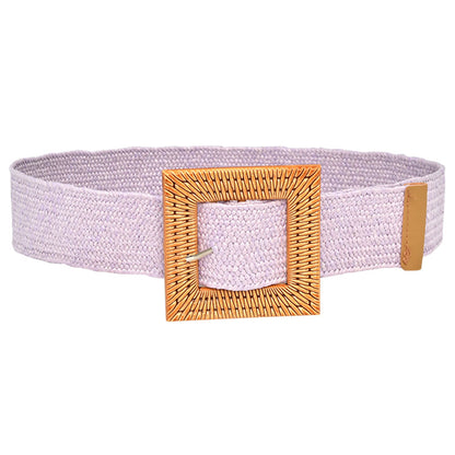 Braided elastic elastic belt