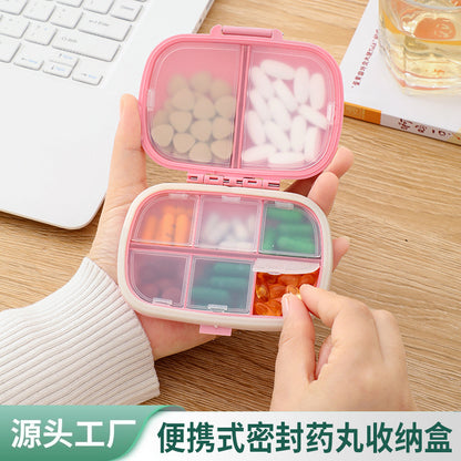 8-Compartment Pill Box