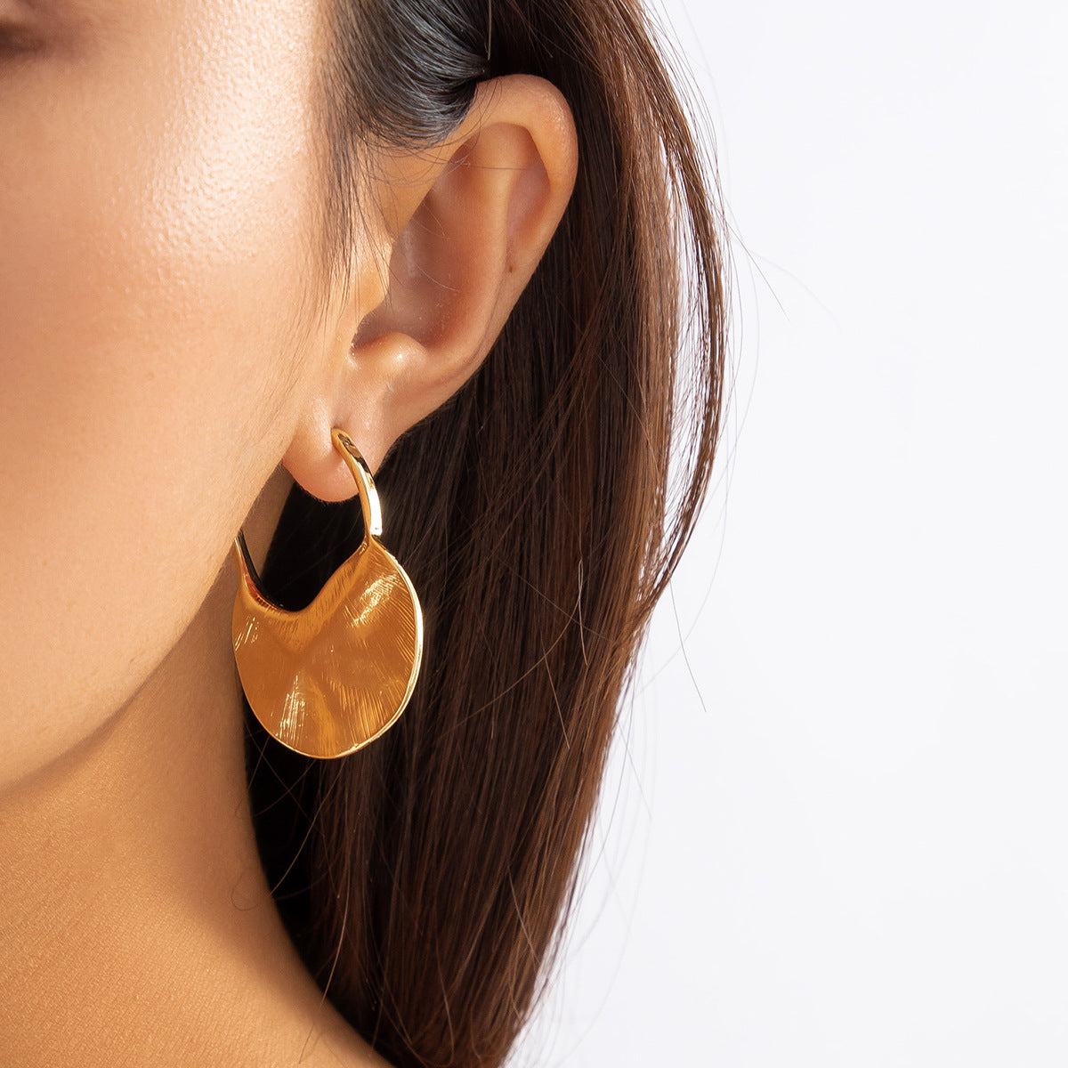 Pendientes de flores con diamantes de imitación 