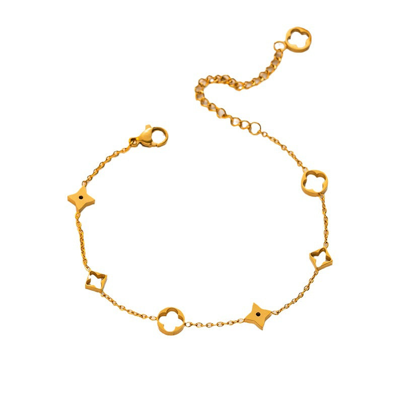 Titanium Steel Bracelet - Western Style, Fashionable