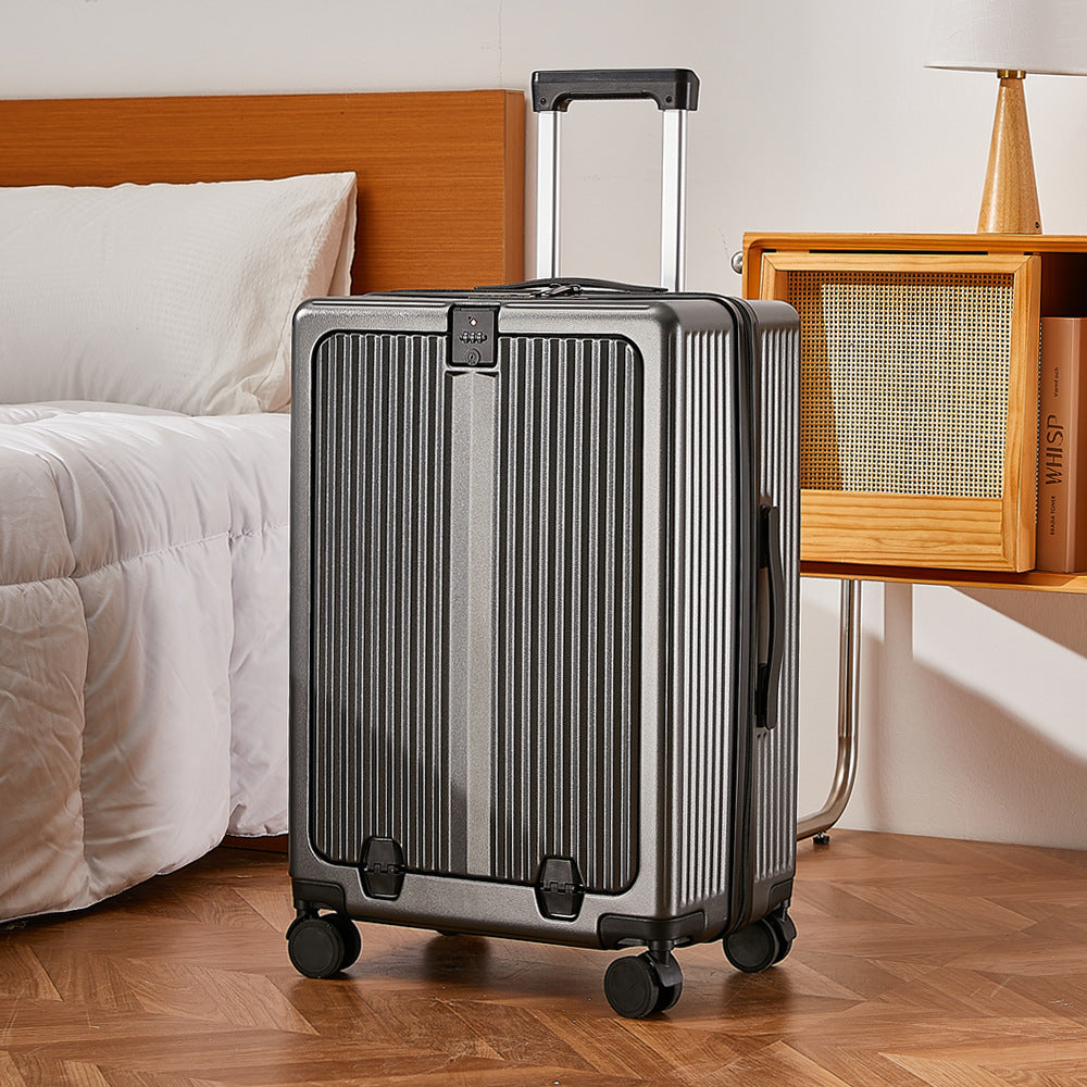 Front open suitcase 20 inch boarding case