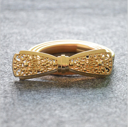 Heart buckle elastic metal waist chain