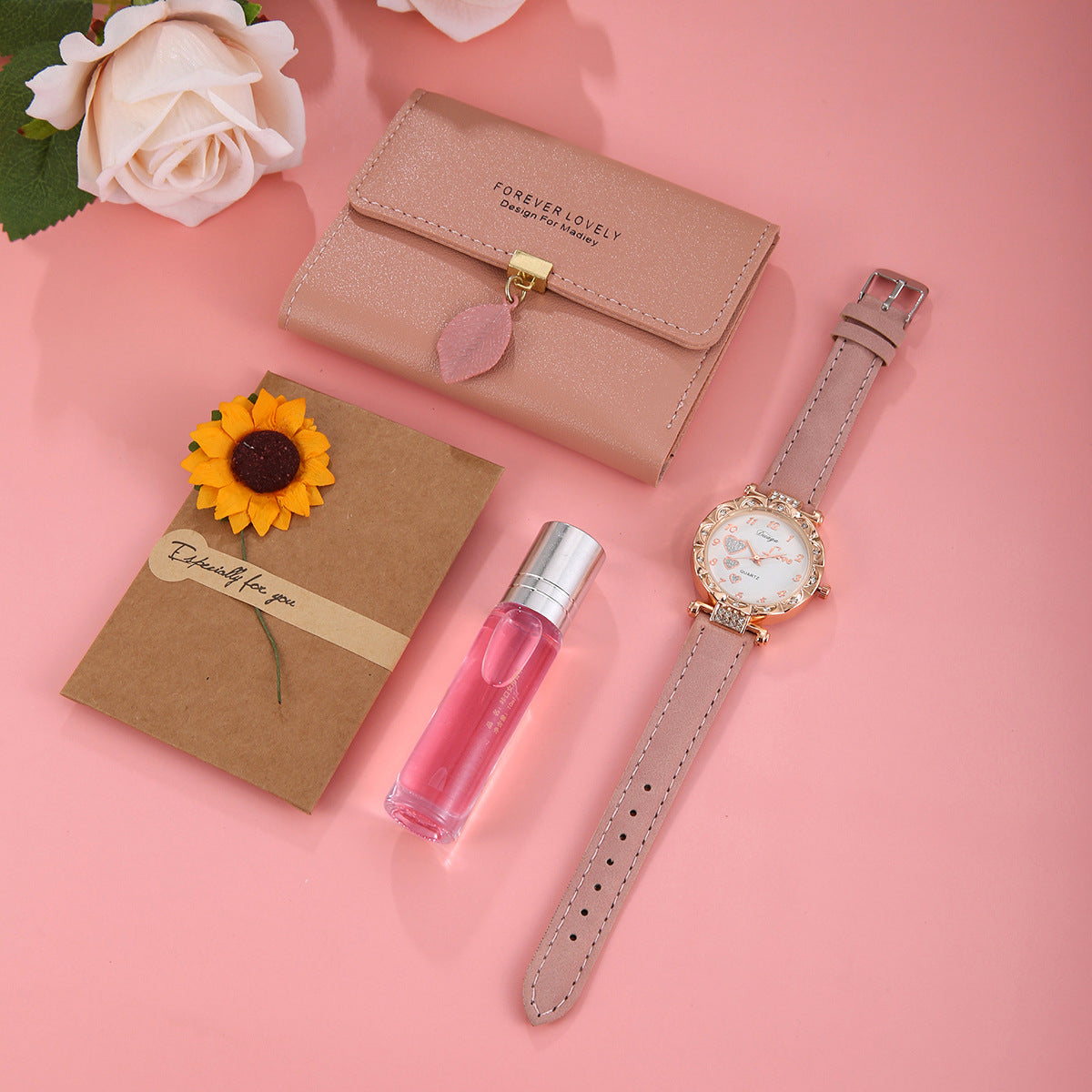 Belt watch 4-piece gift box