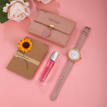 Belt watch 4-piece gift box