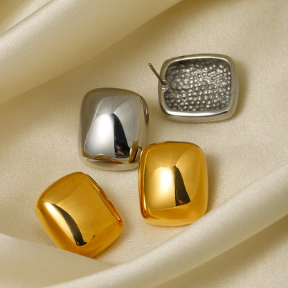 Chubby Square Earrings