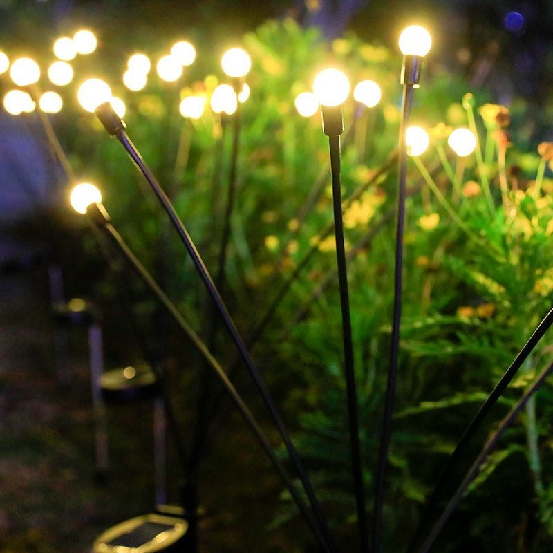 Waterproof Garden Rechargeable Solar Outdoor Firefly Light