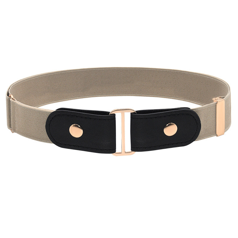 Gold Sun Buckle Waist Seal