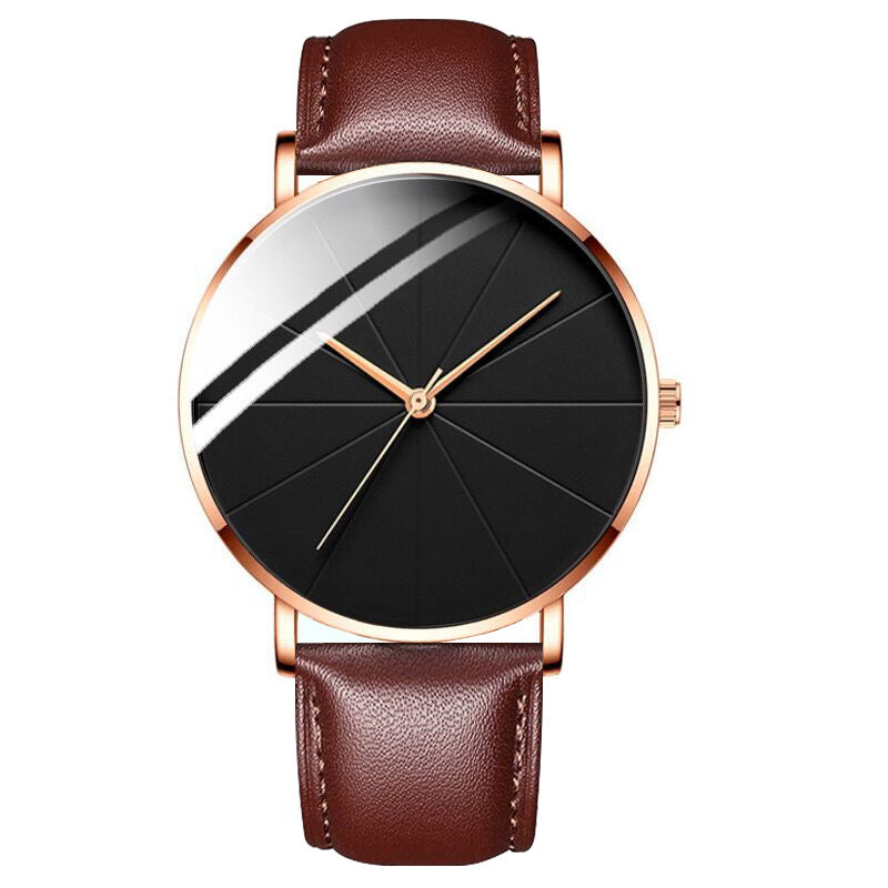Quartz Belt Watch Men's