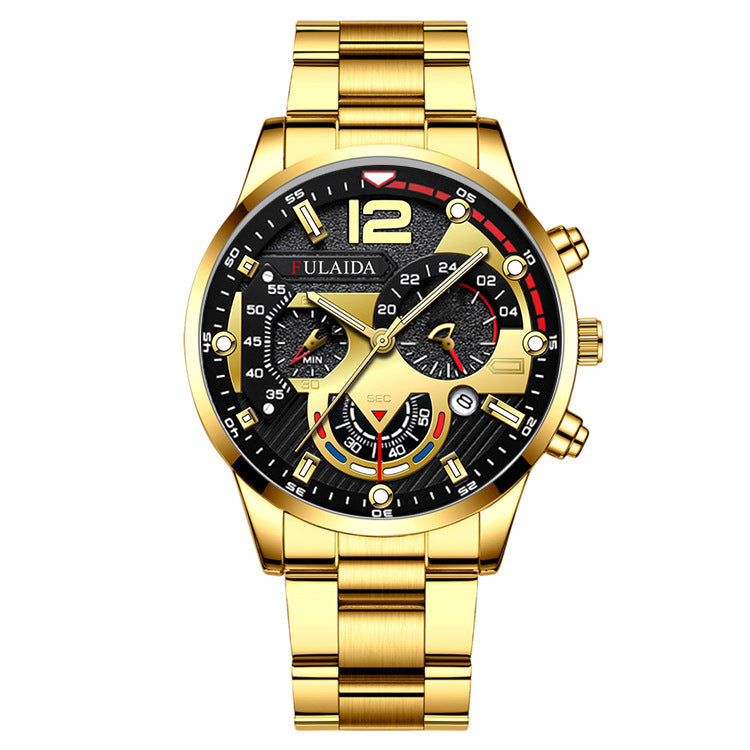 Cross-Border Luminous Calendar Men's Watch